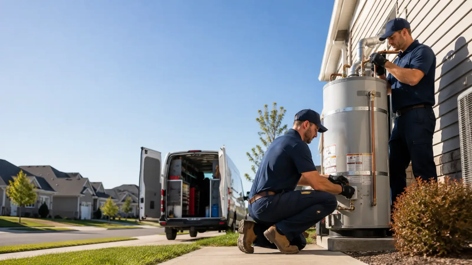Water Heater Installation in Brocket, ND